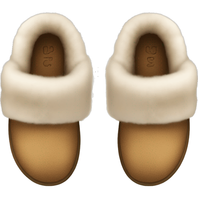 UGG slippers  emoji