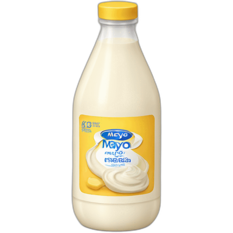 Bottle of Mayonnaise  emoji