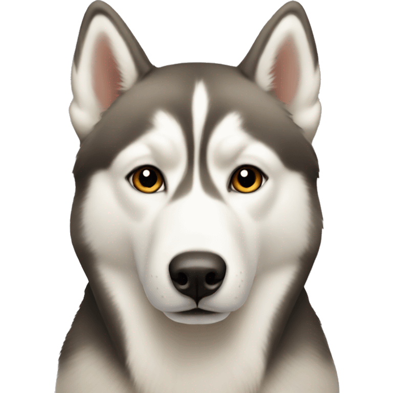 Husky beige emoji