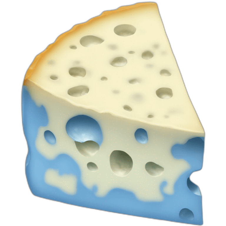 blue cheese emoji