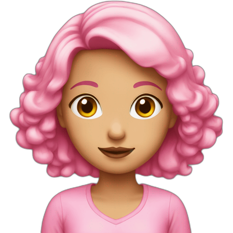 pink girl emoji