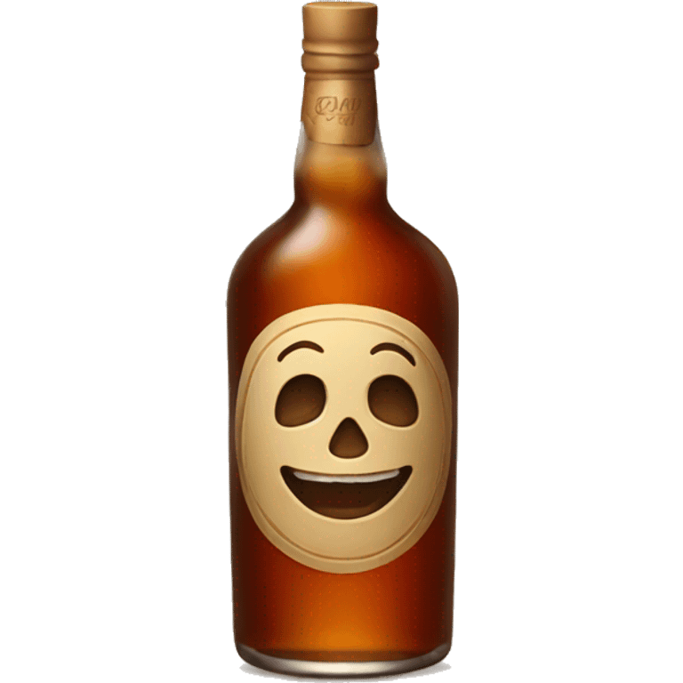 bottle of rum emoji