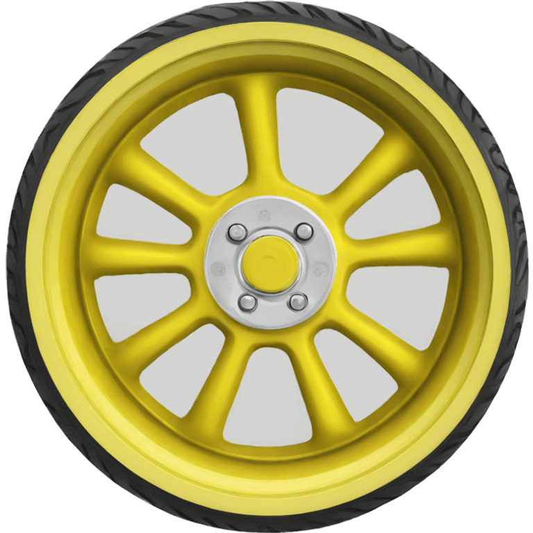 suspension spring yellow tractor wheel emoji