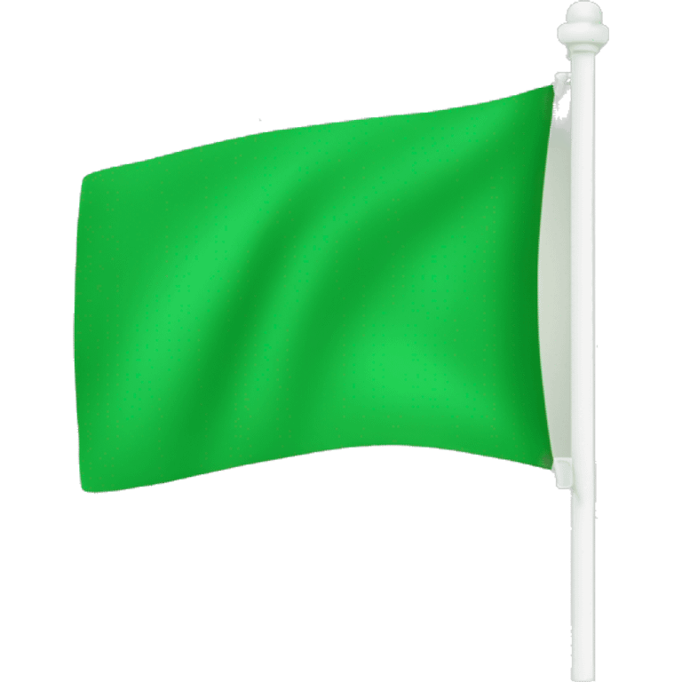 Green flag emoji