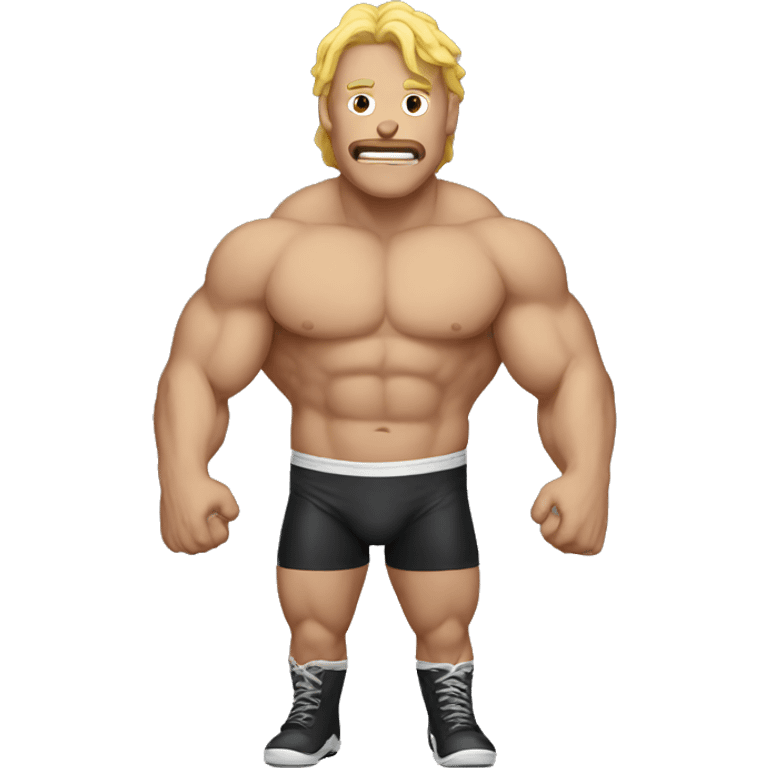 wrestling emoji