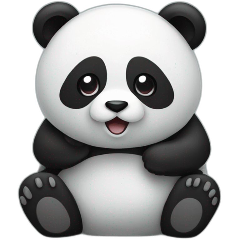 Panda Die emoji