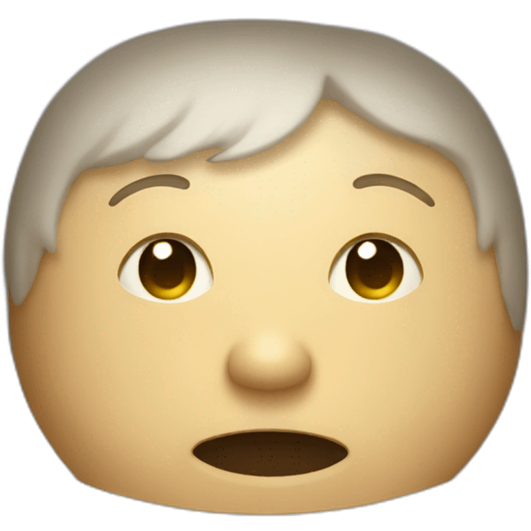 male head sticking out of toliet emoji