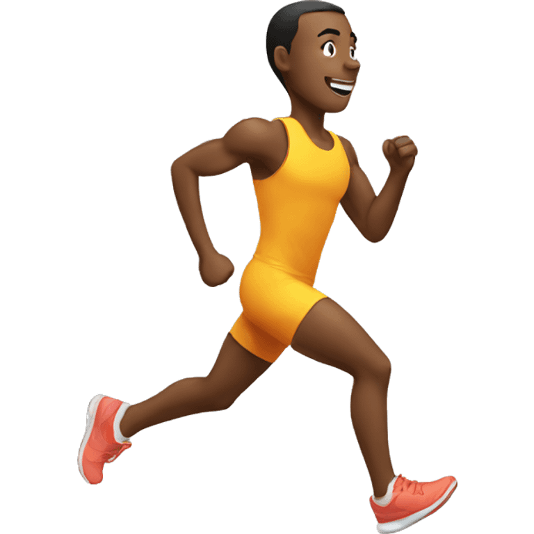 running emoji