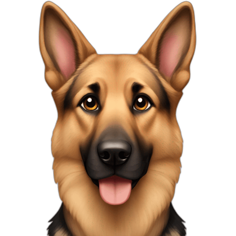 German shepard emoji