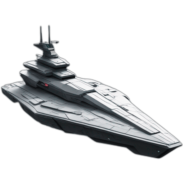 Battlestar galactica stealth ship emoji