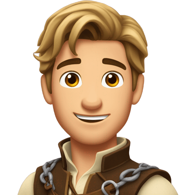 Flynn rider from Disneys tangled emoji