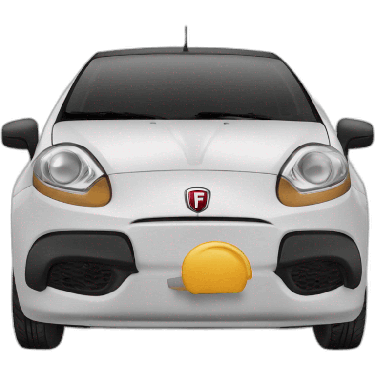 Fiat Grande punto nera emoji