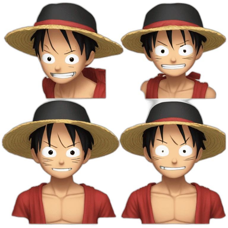 Luffy ger 5 emoji