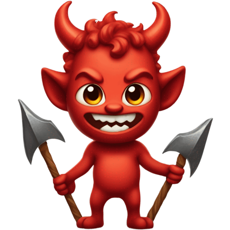 Adorable devil  emoji