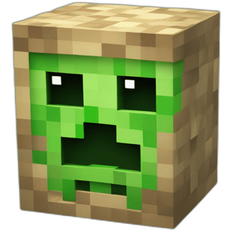 Minecraft creeper emoji