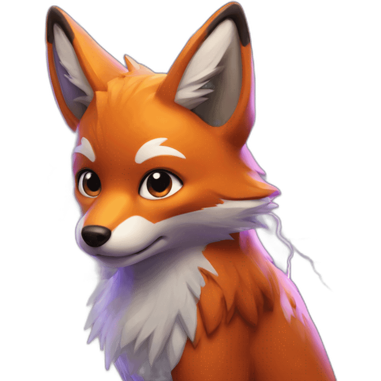 Fox Lightning emoji