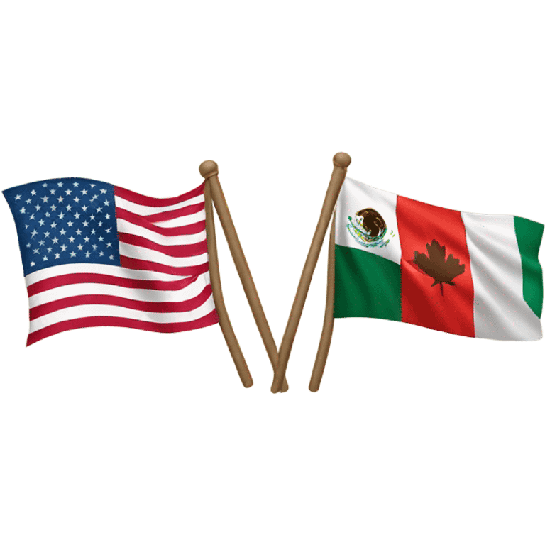 Canada USA Mexico earth emoji