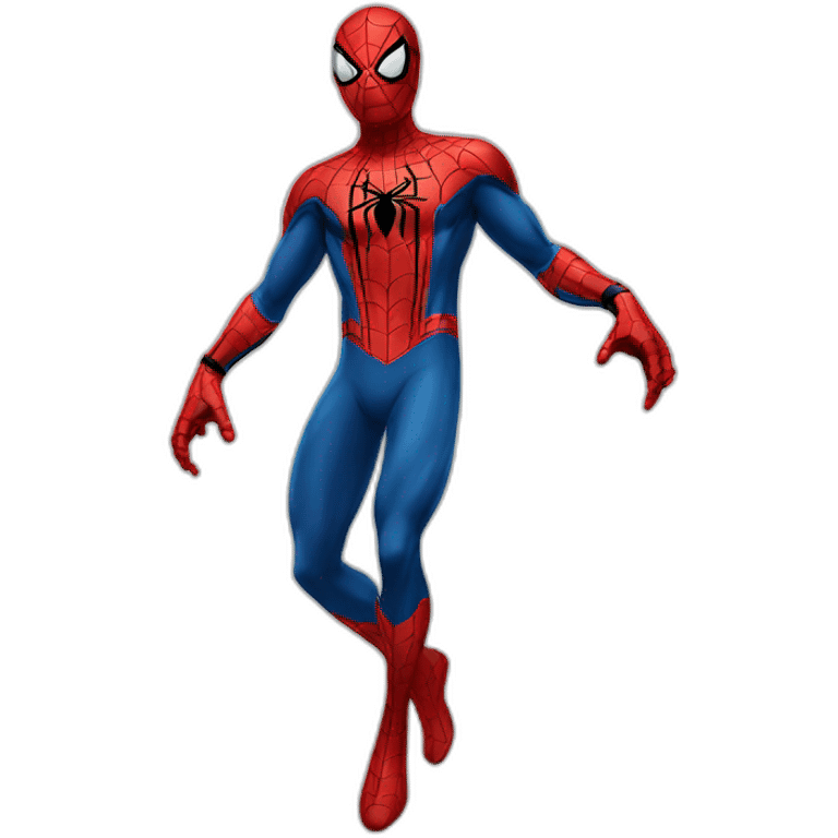 cool big spider man emoji