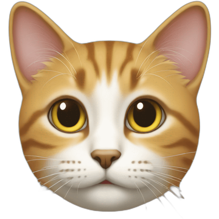 Un chat emoji