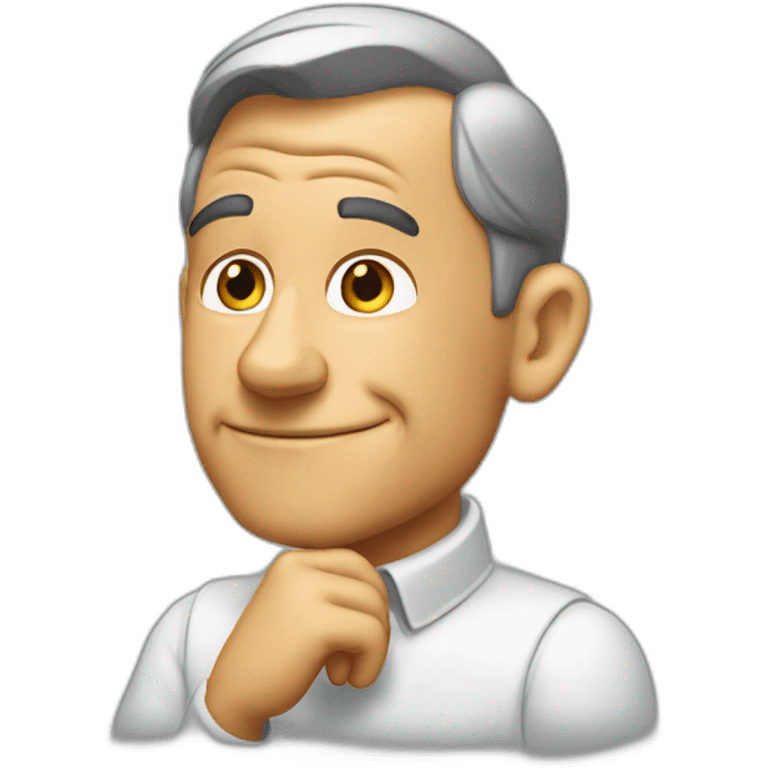 Bob Iger thinking emoji