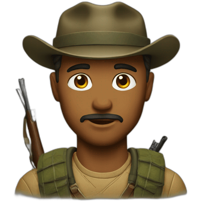 Hunter  emoji