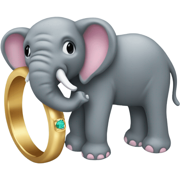 Elephant ring emoji