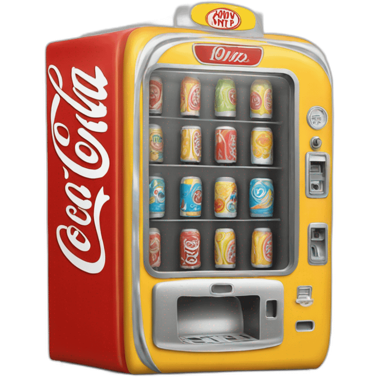 1950’s soda vending machine emoji