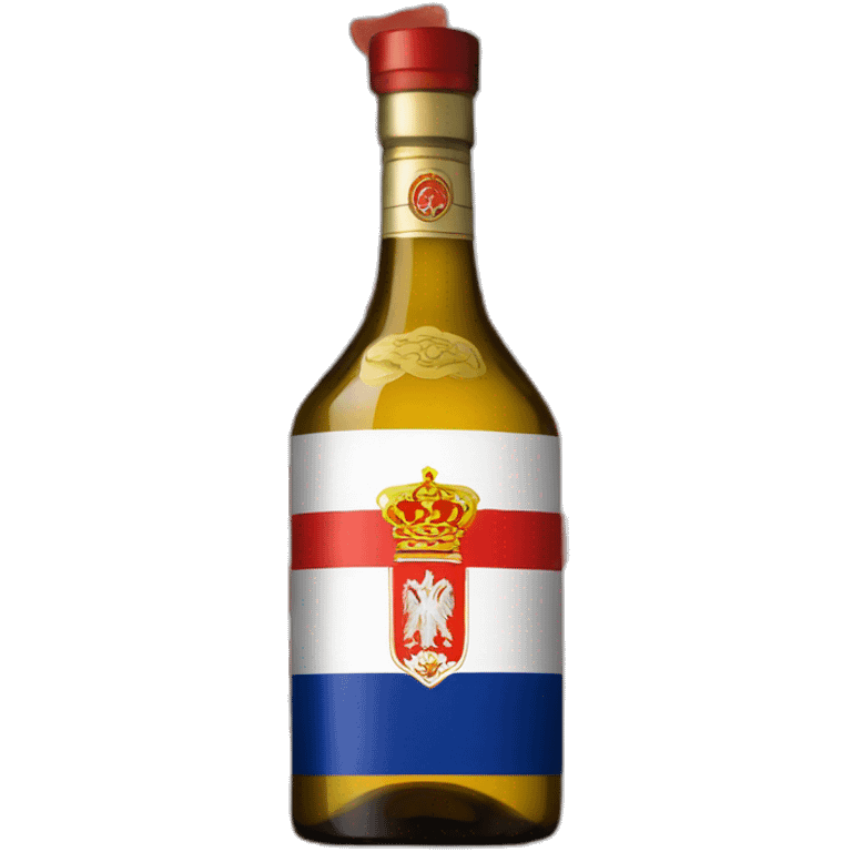 Super Serbian Patriotic Rakia Rakija emoji