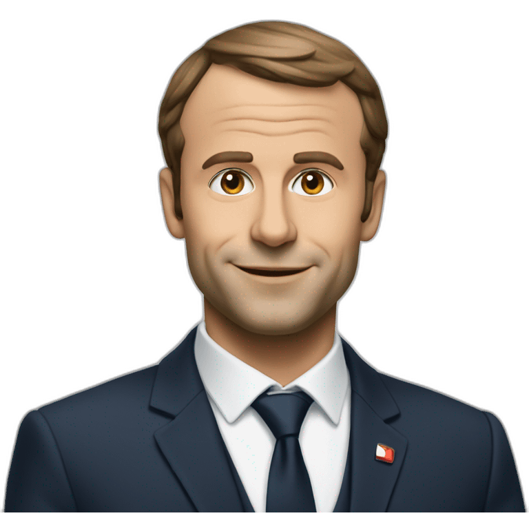 macron sur chat emoji