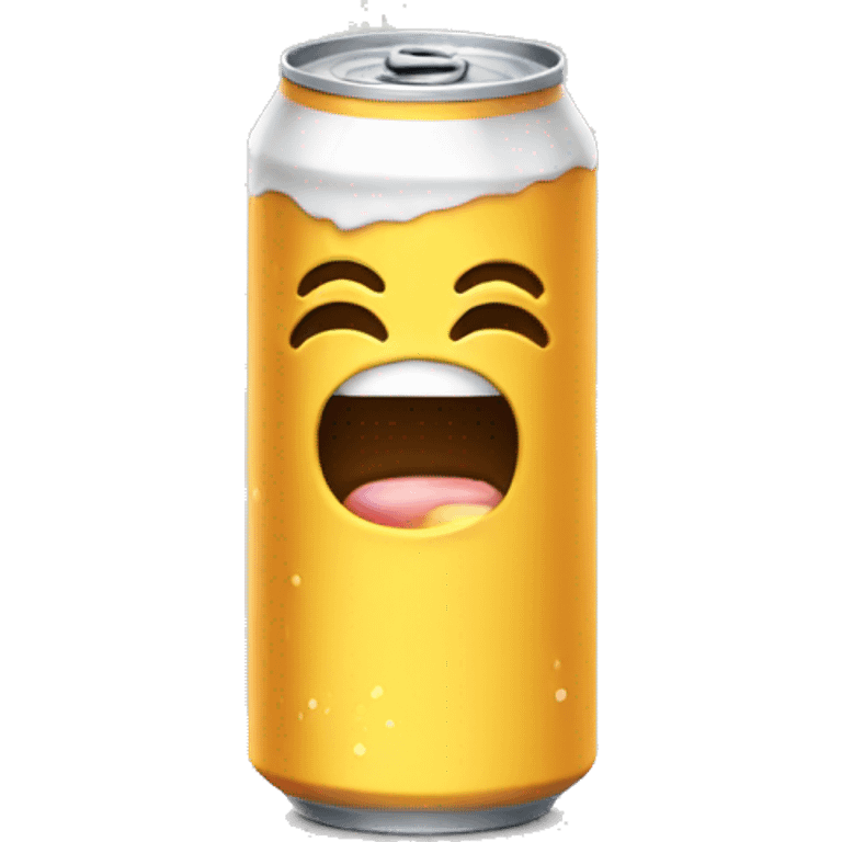 tall can with soda emoji