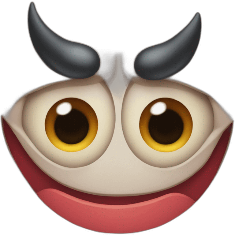 One Eye With devil Smile  emoji