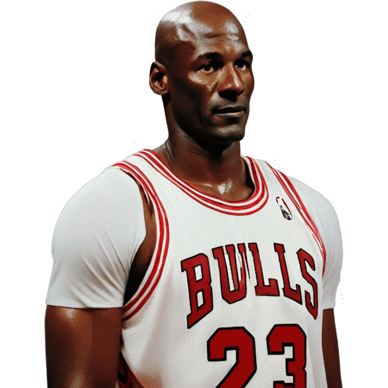 Michael Jordan is sad emoji