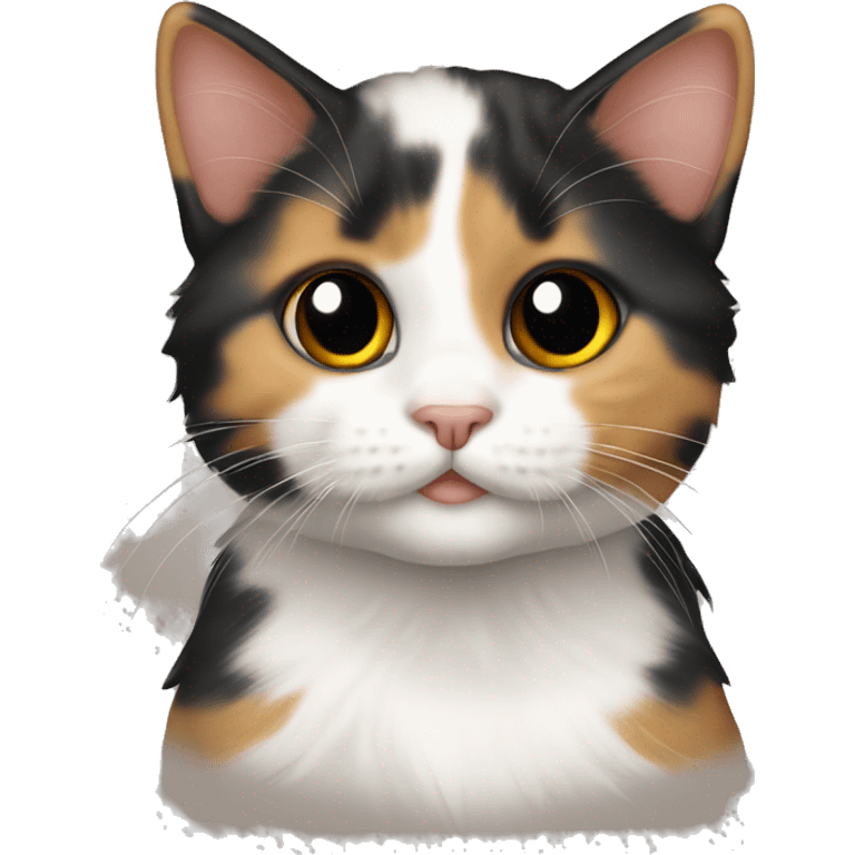 Calico kitten  emoji