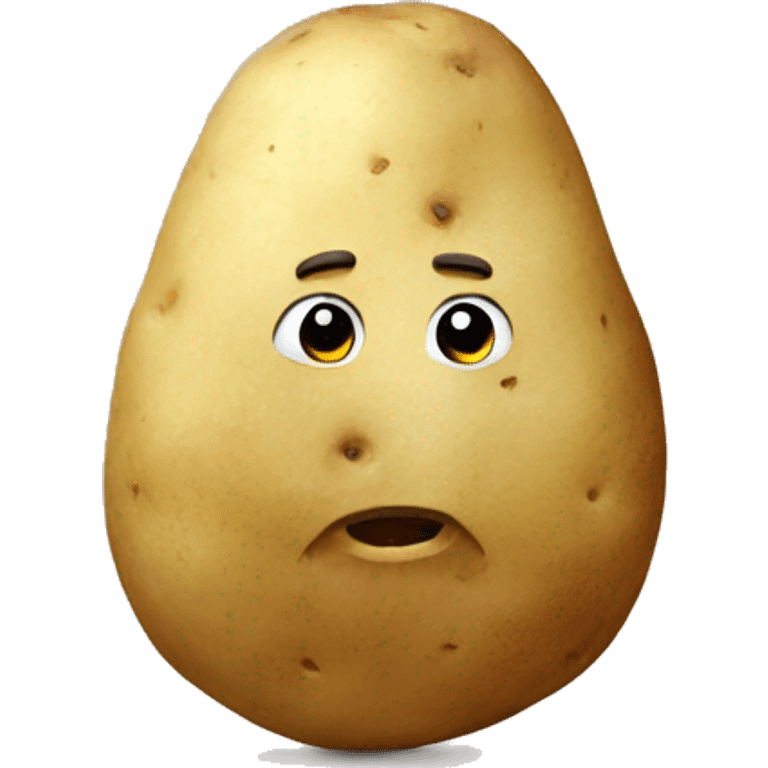 potato with face emoji