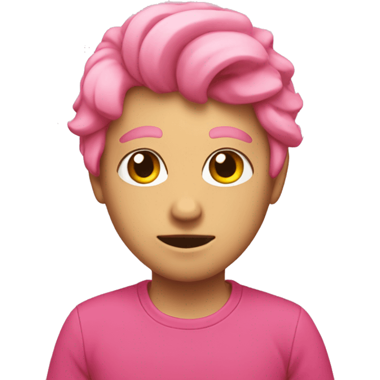 pink hewrt emoji