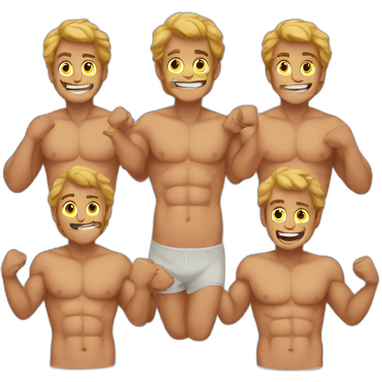 Six packs emoji