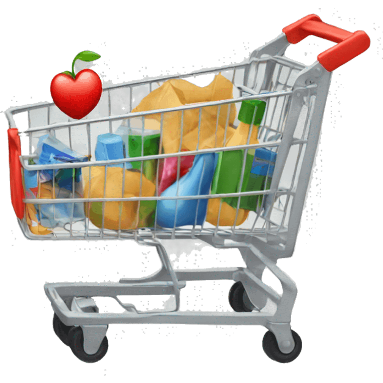 shopping cart emoji