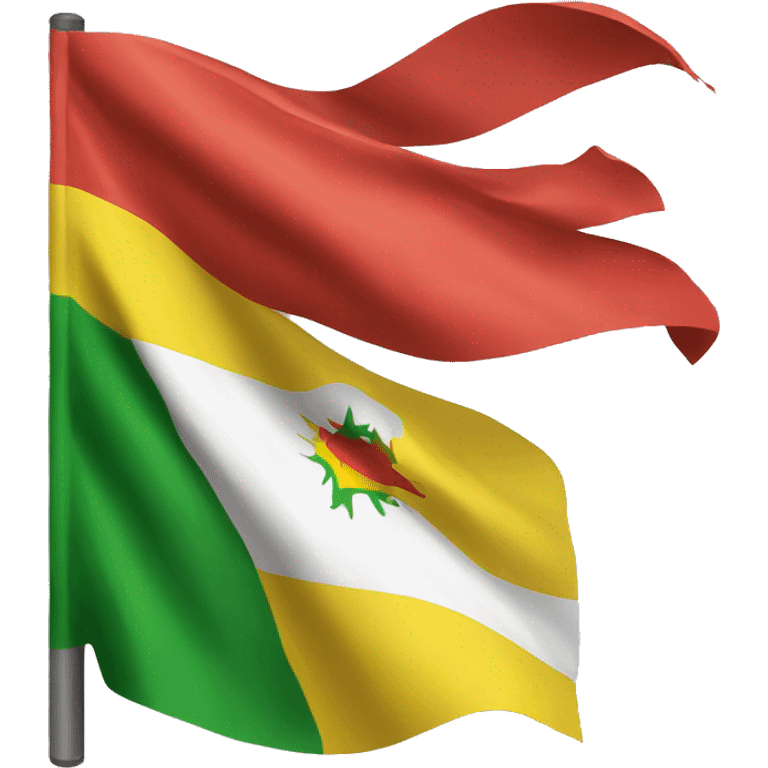 Kurdish flag please emoji