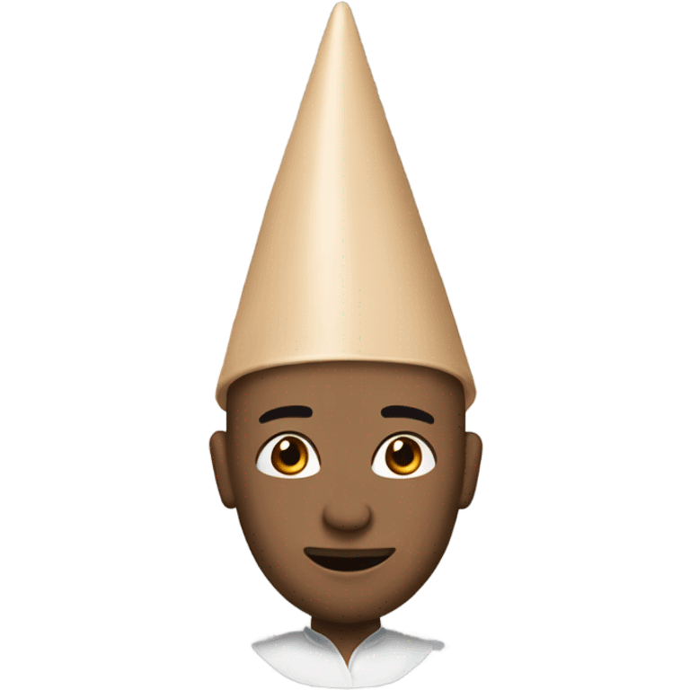 Conehead ￼ emoji