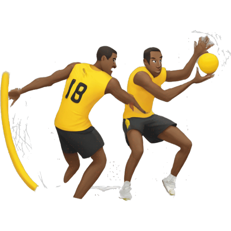 spikeball players emoji