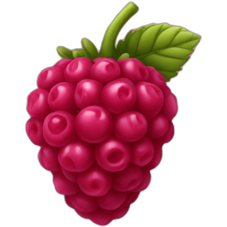 Raspberry emoji