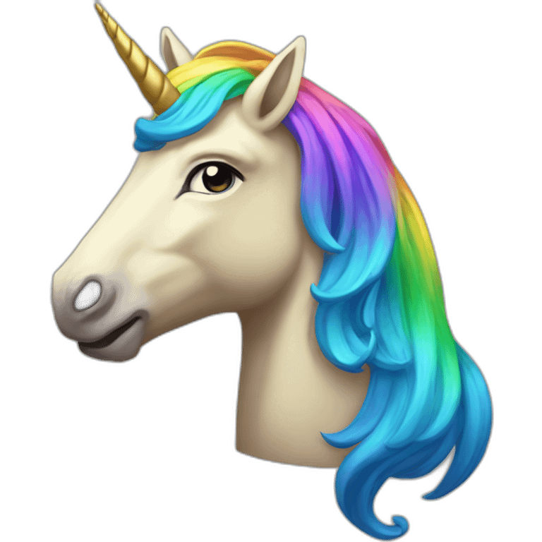 goldhorn-rainbow-unicorn emoji