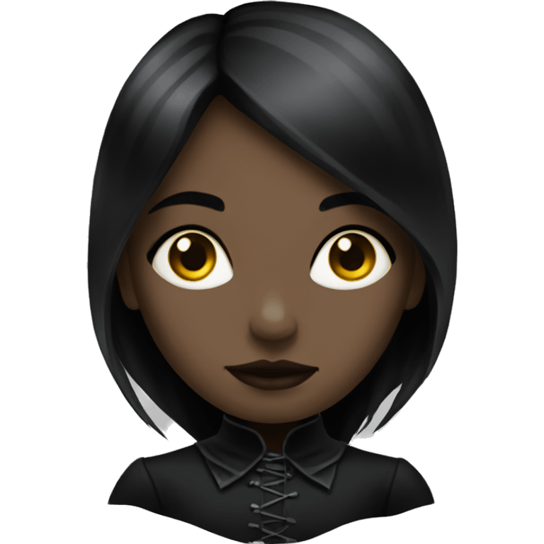 Gothic girl emoji