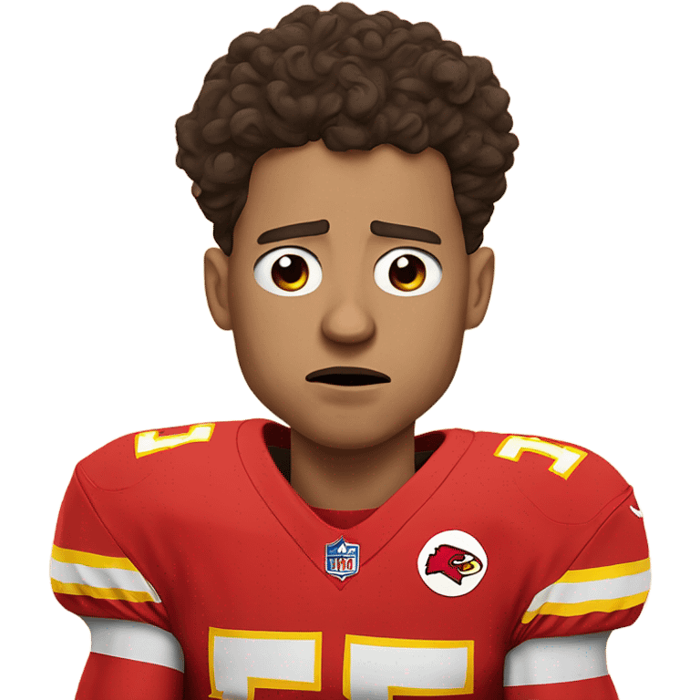 Pat mahomes crying  emoji