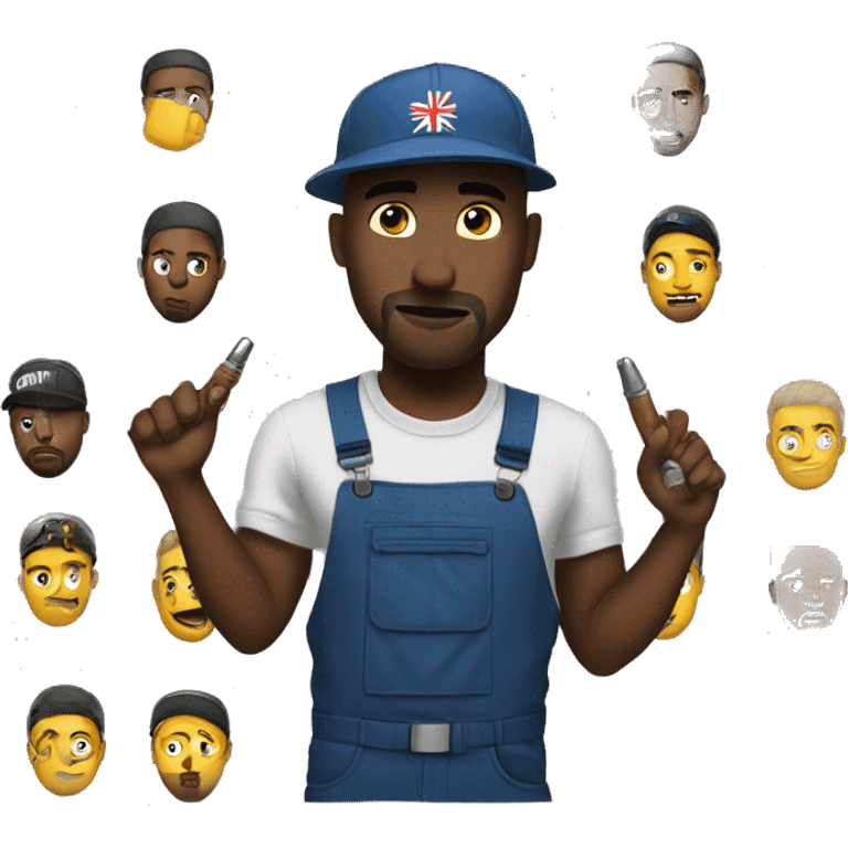 Drill guy uk rap emoji