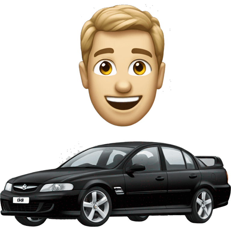 Holden commodore black 2004 emoji