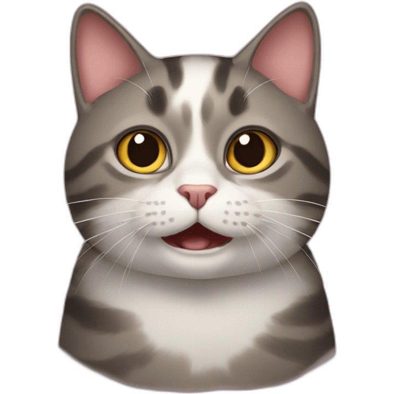 Cat surprise emoji