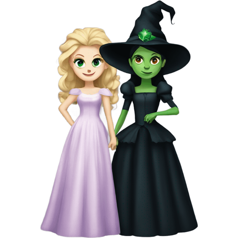 Elphaba and Glinda  emoji