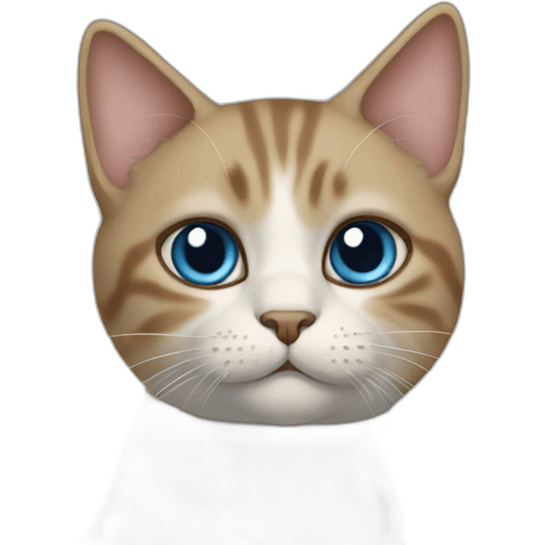 CAT blue Lilli emoji