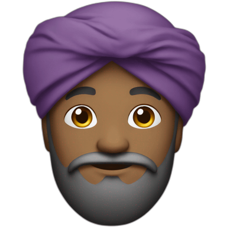 Turban man emoji